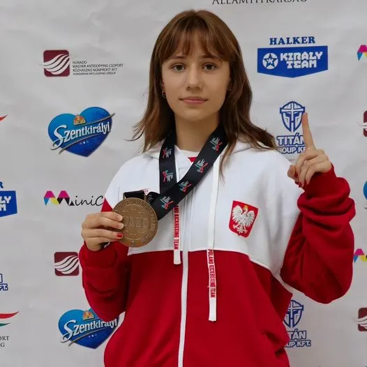 Medalistka KS Dragon w stroju reprezentacji Polski